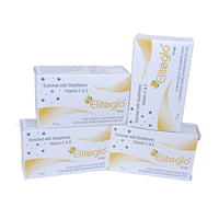 Eliteglo Glutathione Soap with Sandalwood Oil (Pack of 4)