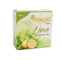 Eliteglo Lime Soap for All Day Freshness Bath Soap (Pack of 4)