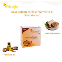 Eliteglo Haldi & Chandan Bath Soap (Pack of 3)