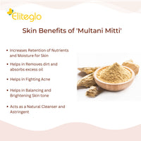 Eliteglo Multani Turmeric Sandal Ready to Use Face Pack 100gm