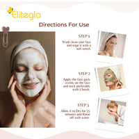 Eliteglo Multani Turmeric Sandal Ready to Use Face Pack 100gm