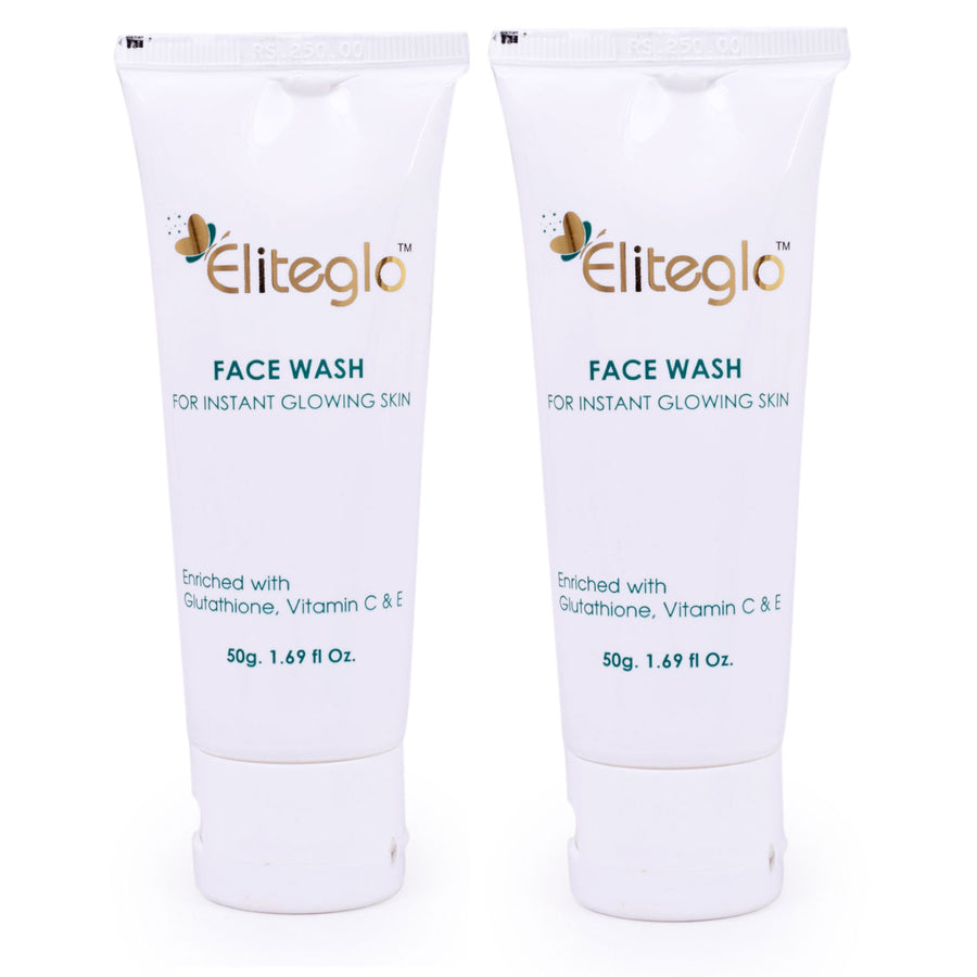 Eliteglo Glutathione Face Wash 50 gm (Pack of 2)
